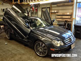 2009 mercedes benz clk350 lambo vertical doors vertini hennessey wheels